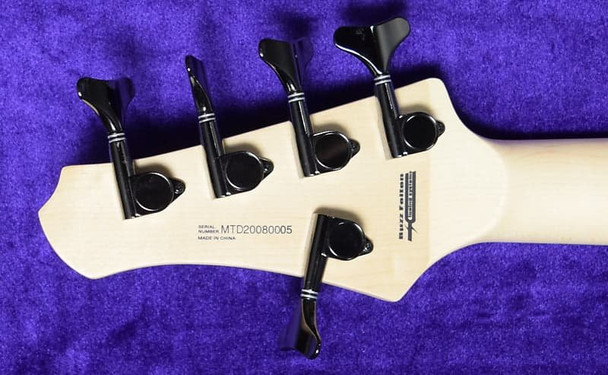 MTD Kingston Saratoga 5 Deluxe (V2), Black Burst 5 String Bass At Bass Central