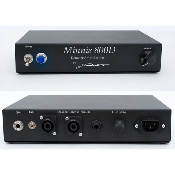 Demeter Minnie 800D Bass Power Amplifier At Bass Central