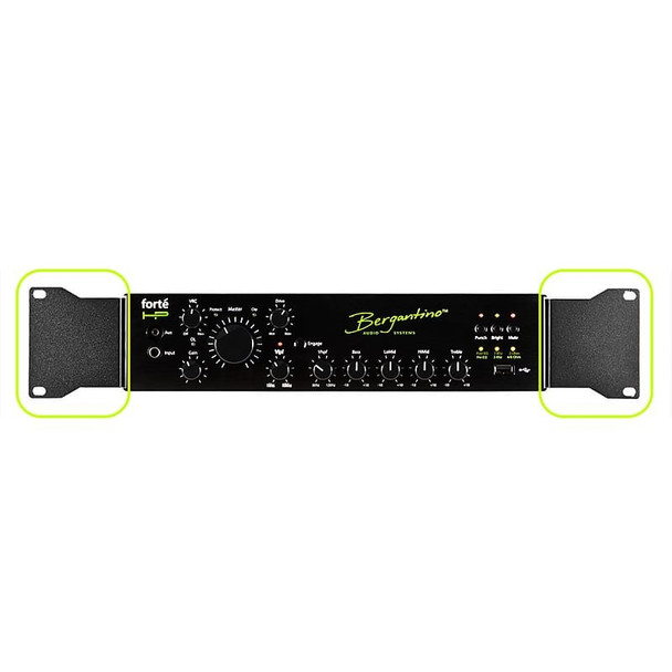 Bergantino Rack Ears for Forte HP Amp At Bass Central