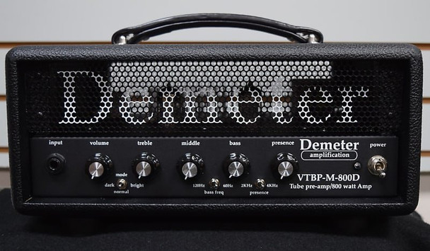 Demeter VTBP-MJ-800D Bass Amp, Hand Wired, All Tube Preamp / Jensen Transformer At Bass Central