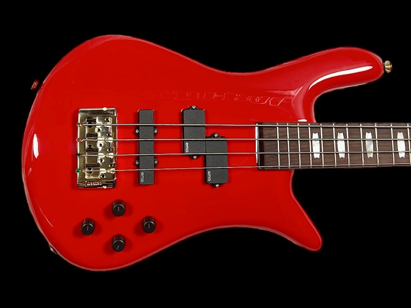 Spector Euro 4 Classic, Gloss Red with Rosewood Fingerboard