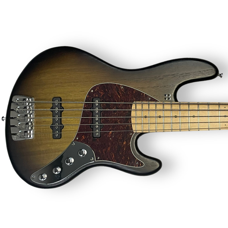 Sandberg Cal. TT-5 SuperLight, Tobacco Burst 5 String Bass At Bass Central