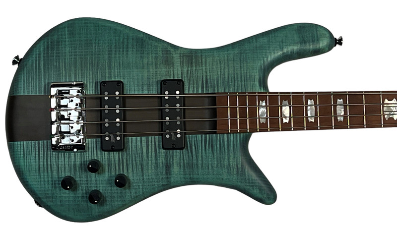 Spector Euro 4 RST, Turquoise Tide w/ Roasted Maple *6.5 Lbs.!