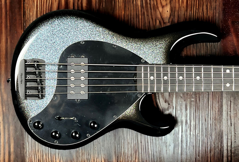 Ernie Ball Music Man StingRay 5 Special, Smoked Chrome / Ebony