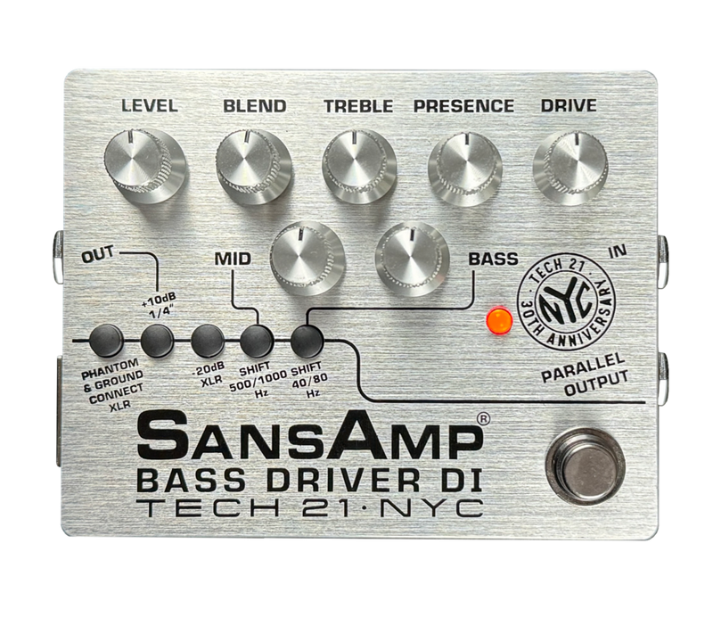 Tech 21 SansAmp 30th Anniversary Bass Driver DI *On Order