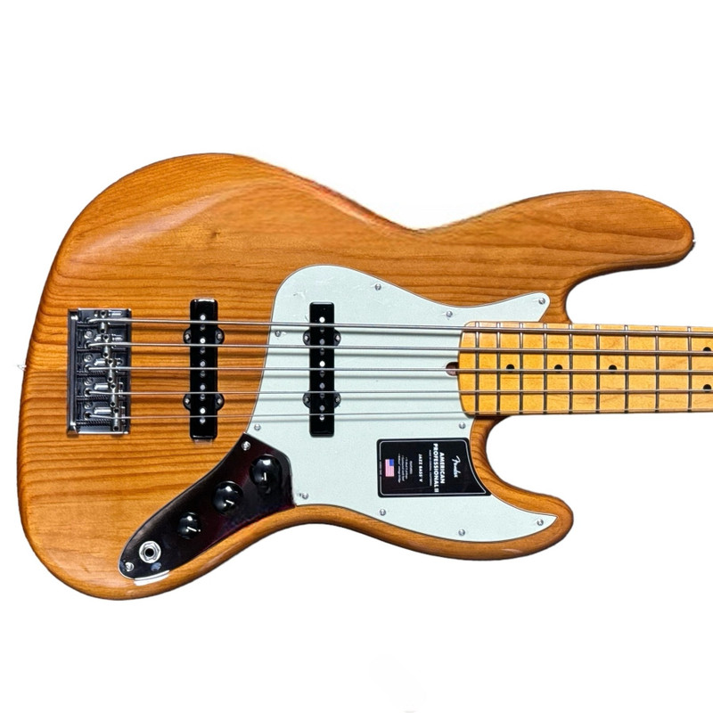 Fender AM Professional II Jazz (5), Roasted Pine w/ Maple *8.7 LBS*IN STOCK*