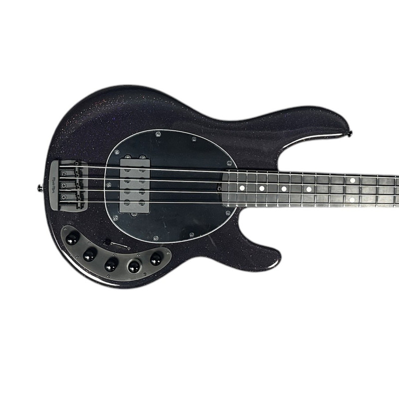 Ernie Ball Music Man StingRay 4 "DarkRay", Dark Rainbow 4 String Bass At Bass Central