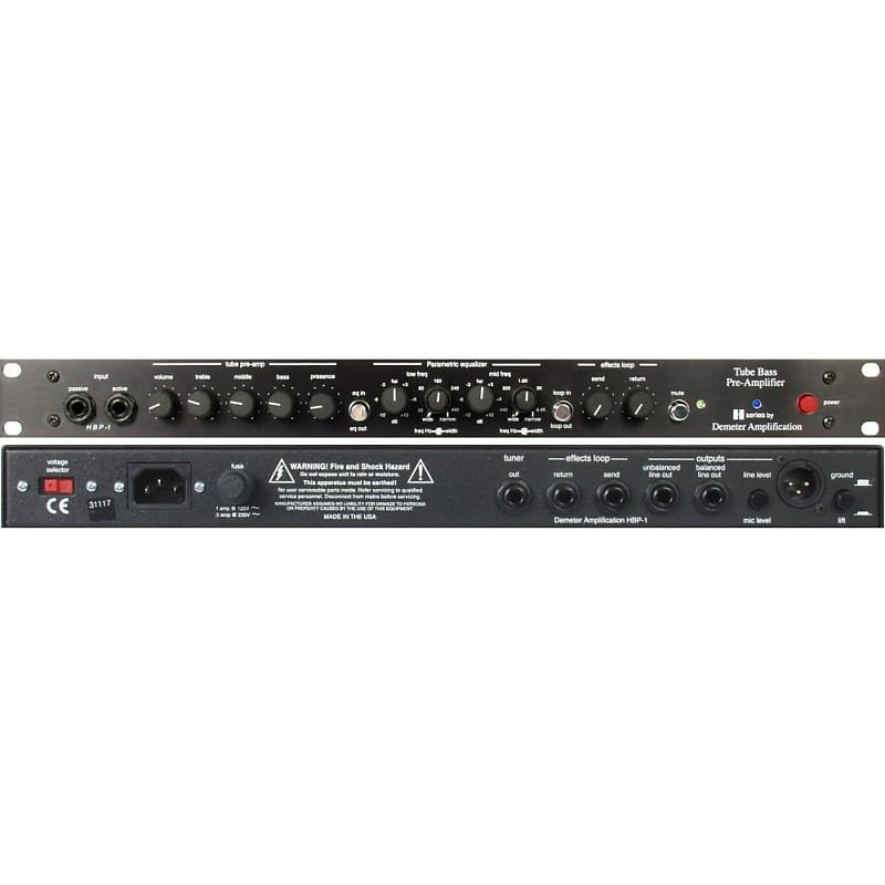 Demeter HBP-1 Bass Preamp - Bass Central
