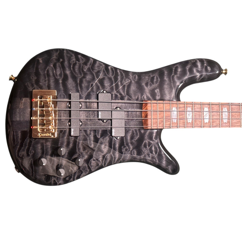 Spector USA DW-4 Doug Wimbish (NS2), Black Stain/Pau Ferro 4 String Bass At Bass Central