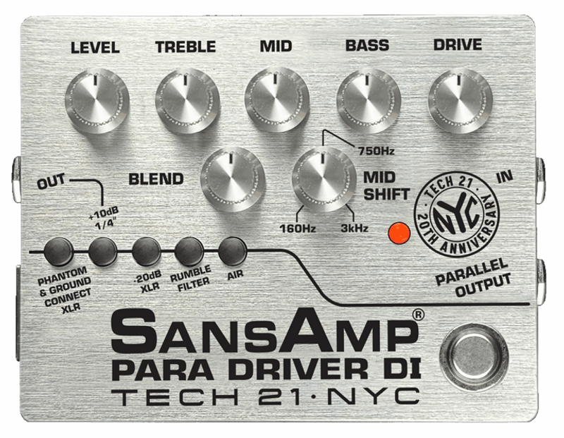 tech 21, para driver, sansamp, 20th Anniversary tech 21, para driver, sansamp, 20th Anniversary