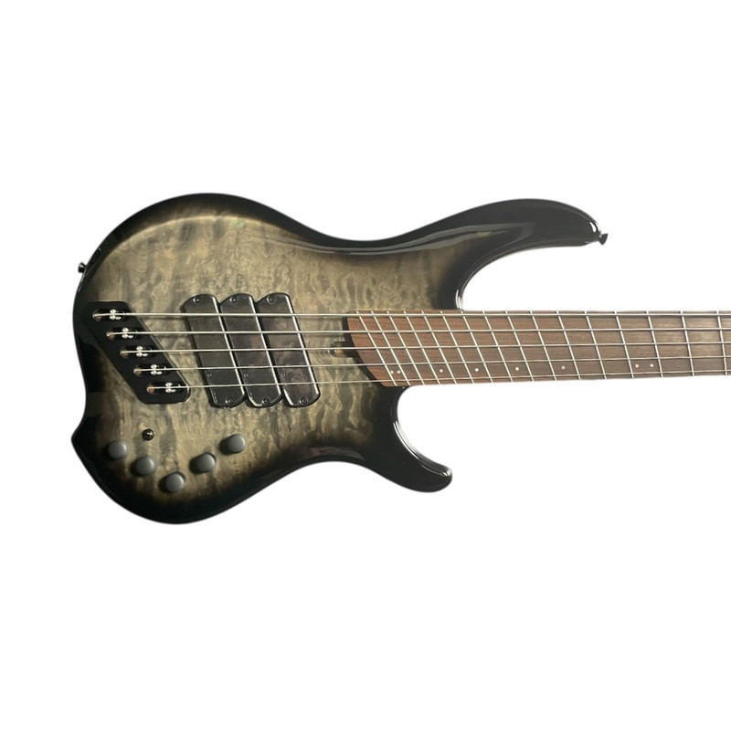 Dingwall, Combustion, 5 string, bass guitar, blackburst, sheldon dingwall, pau ferro, fanned frets
