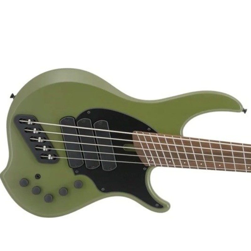 Dingwall Combustion 5 (3 Pickup) Kyle Konkiel Signature Bass, Matte Army Green, 5 String Bass At Bass Central