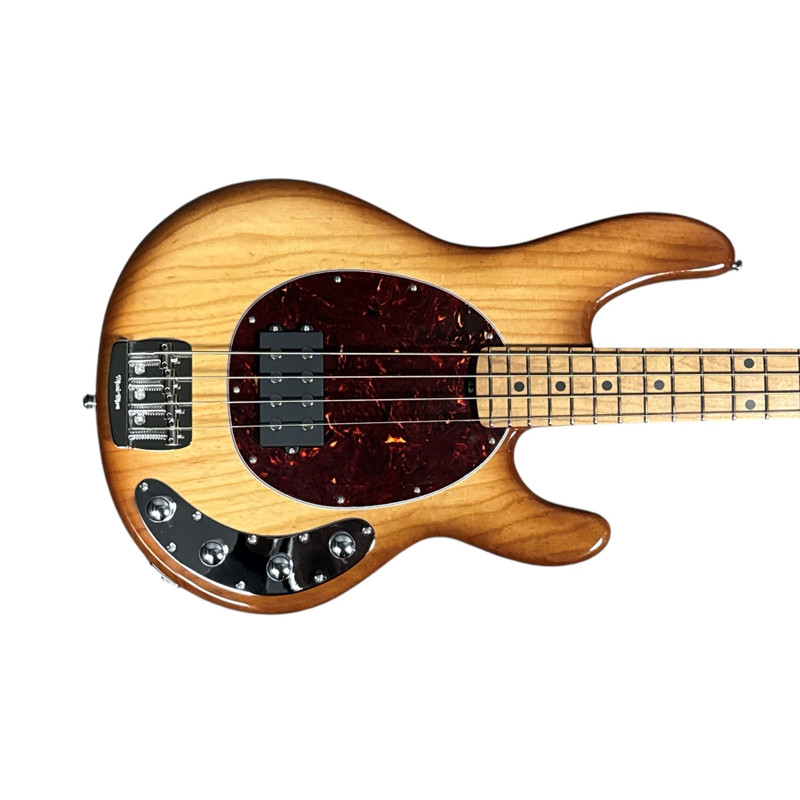 Ernie Ball Music Man Stingray 4 H Special, Hot Honey / Roasted Maple  4 String Bass At Bass Central