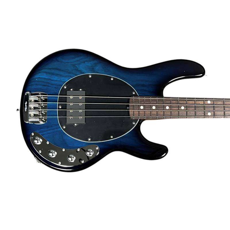 Ernie Ball StingRay 4 H Special, Pacific Blueburst / Rosewood 4 String Bass At Bass Central