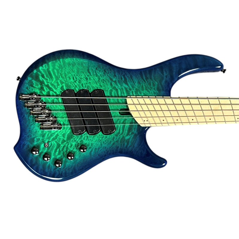Dingwall Combustion 5 Whalepool Burst / Maple  5 String Bass At Bass Central