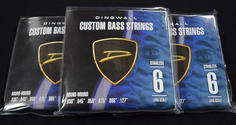 Dingwall Steel Roundwound (6-String), 3-Pack Deal=FREE Shipping!