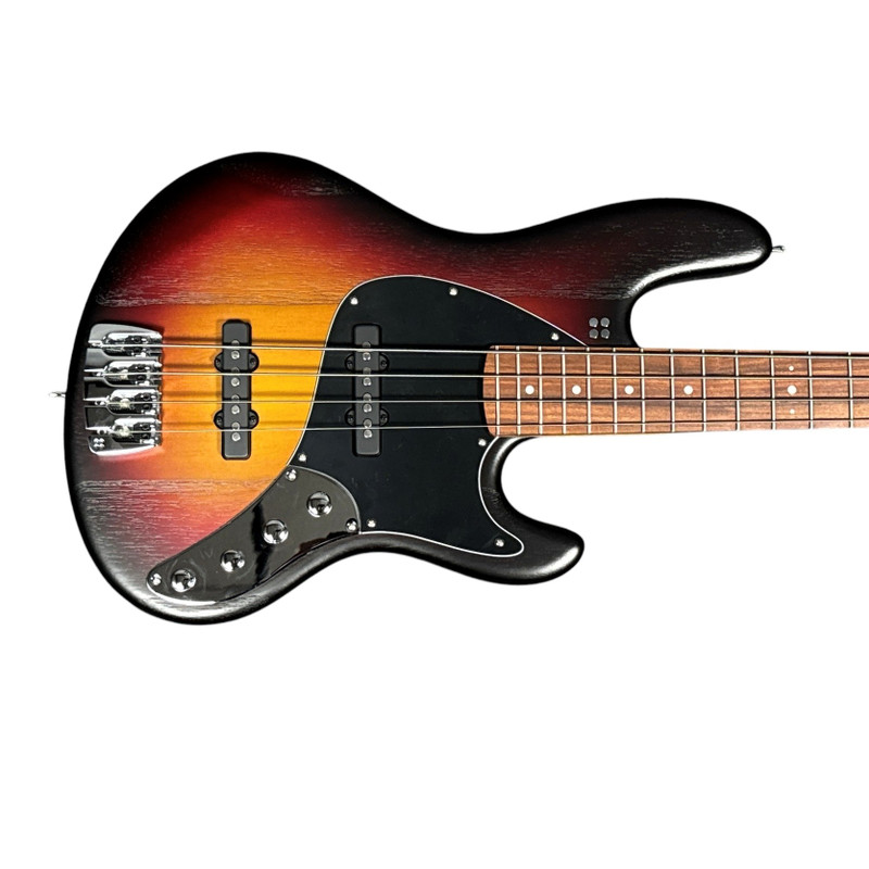 Sandberg California TT-4 SuperLight, 3-Tone Sunburst with Pau Ferro 4 String Bass At Bass Central