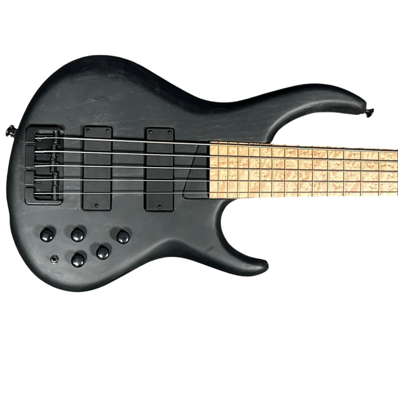 MTD (USA) 535-24, Black Matte / BEM FB *RARE!* 5 String Bass At Bass Central