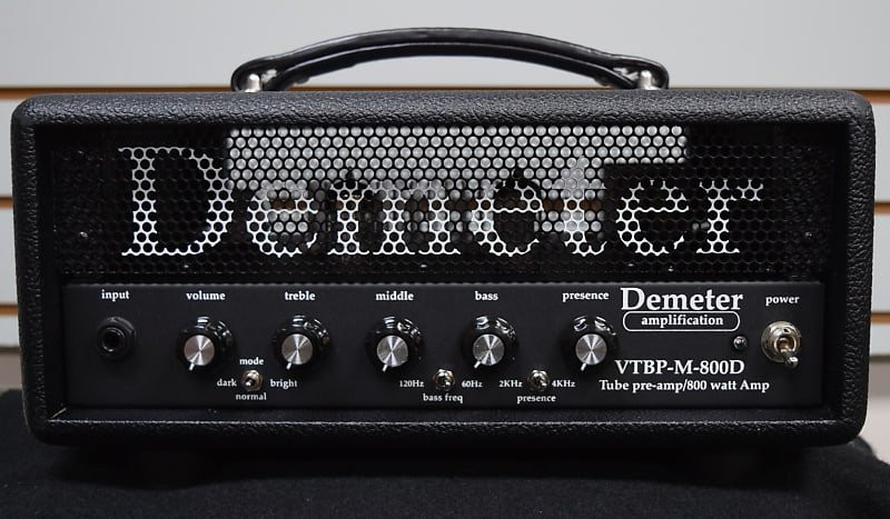 Demeter VTBP-MJ-800D Bass Amp, Hand Wired, All Tube Preamp