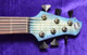 MTD U.S.A. 635-24, Clear to Blue Burst  6 String Bass At Bass Central