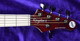 MTD Kingston Z-5 (V2), Transparent Cherry 5 String Bass At Bass Central