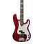 Lakland Skyline 44-64 Custom (1.5" Jazz Taper), Candy Apple Red  4 String Bass At Bass Central