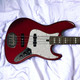 Lakland Skyline 44-60 (Joe Osborn) Custom, Candy Apple Red 4 String Bass At Bass Central