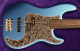 Fender Tony Franklin Fretless Precision, Lake Placid Blue / Ebony 4 String Bass At Bass Central