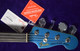 Fender Tony Franklin Fretless Precision, Lake Placid Blue / Ebony 4 String Bass At Bass Central