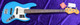 Fender AM Pro II Jazz (4), Miami Blue / Rosewood 4 String Bass At Bass Central