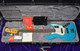Fender AM Pro II Jazz (4), Miami Blue / Rosewood 4 String Bass At Bass Central