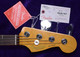 Fender AM Pro II Jazz (4), Miami Blue / Rosewood 4 String Bass At Bass Central