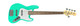 G&L JB Belair Green 5 String Bass At Bass Central