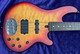 Lakland Skyline 44-02 Deluxe, Satin Cherry Burst 4 string Bass At Bass Central