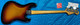 Fender AM. Vintage II '66 Jazz LEFTY, 3 Tone Sunburst w/ Rosewood 4 String Bass At Bass Central