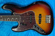 Fender AM. Vintage II '66 Jazz LEFTY, 3 Tone Sunburst w/ Rosewood 4 String Bass At Bass Central