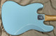 Fender "Gold Foil" Jazz, Sonic Blue w/ Ebony 4 String Bass At Bass Central