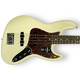 Fender AM. PRO II Jazz, Olympic White / Rosewood 4 String Bass At Bass Central