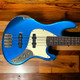 Sandberg California TT-4, Hardcore Aged Lake Placid Blue 4 String Bass At Bass Central