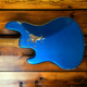 Sandberg California TT-4, Hardcore Aged Lake Placid Blue 4 String Bass At Bass Central