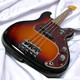 Fender AM Pro II Precision, 3-Tone Sunburst w/ Rosewood 4 String Bass At Bass Central