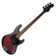 Sandberg California TM-4 SuperLight, Redburst  Scale 4 String Bass At Bass Central