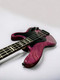 Lakland Skyline 44-64 Custom GZ, Trans Purple 4 String Bass At Bass Central
