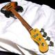 Fender Jaco Pastorius Fretless Jazz, 3-Tone Sunburst w/ Pau Ferro 4 String Fretless Bass At Bass Central