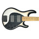 Ernie Ball Music Man StingRay 5 HH Special, Black Rock / Roasted Maple *IN STOCK*