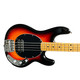 Ernie Ball Music Man StingRay 4 "70's Retro", Vintage Sunburst 4 String Bass At Bass Central