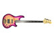 Lakland Skyline 44-02 Custom, Spalt Violet Burst 4 String Bass At Bass Central