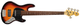 Sandberg California TM5  3 Tone Sunburst Superlight 5 String Bass At Bass Central