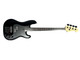 Lakland Skyline 44-64 GZ FRETLESS, Gloss Black 4 String Bass At Bass Central