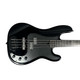 Lakland Skyline 44-64 GZ FRETLESS, Gloss Black 4 String Bass At Bass Central
